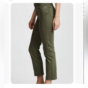 AG Isabelle High-Rise Straight Crop